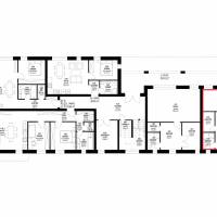 Eladó Újhartyán központjában Frekventált helyen egy 53,51 m2 Üzlethelyiség